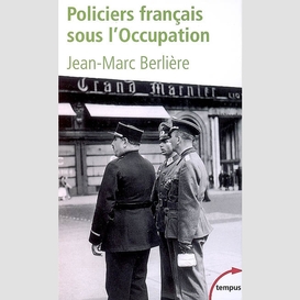 Policiers francais sous l'occupation