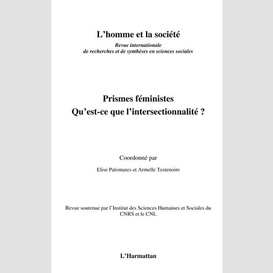 Prismes féministes - qu'est-ce que l'intersectionnalité ?