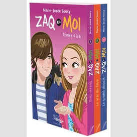 Zaq et moi t4-5-6 coffret