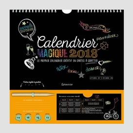 Calendrier magique 2018