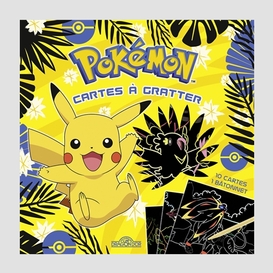 Pikachu et ses amis -cartes a gratter