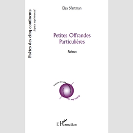 Petites offrandes particulières