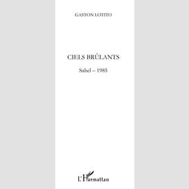 Ciels brûlants