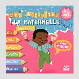 Activite maternelle vive l'ete 4 a 5 ans