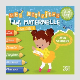 Mes activites maternelle vive l'ete 3-4