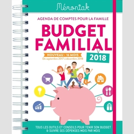 Budget familial sept 2017-dec 2018