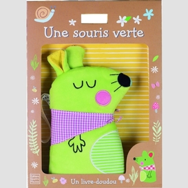 Une souris verte - livre tissu