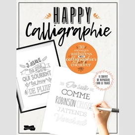 Happy calligraphie