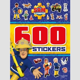 600 stickers sam le pompier