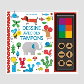 Dessine avec des tampons