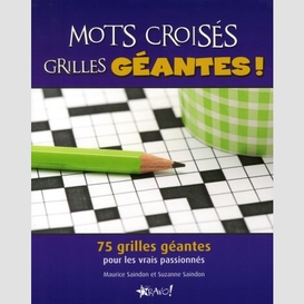 Mots croises grilles geantes