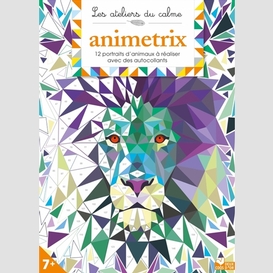 Animetrix portraits d'animaux+autocollan