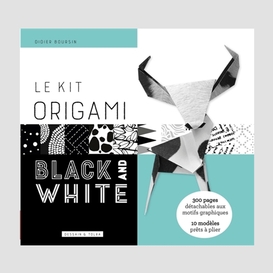 Kit origami black white (le)