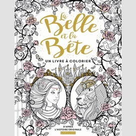 Belle et la bete (la)a colorier