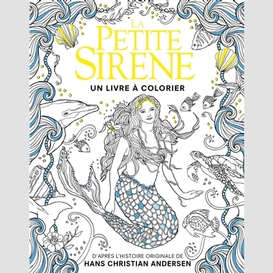 Petite sirene a colorier