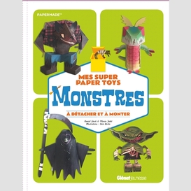 Mes paper toys -monstres