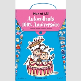 Autocollants 100% anniversaire