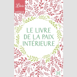 Livre de la paix interieure