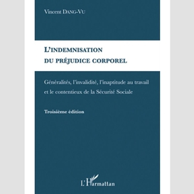 L'indemnisation du préjudice corporel