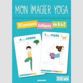 Mon imagier yoga -(cartes 30 postures)