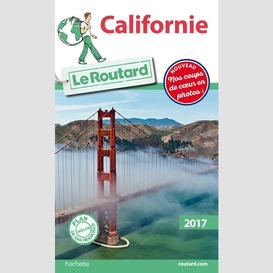 Californie 2017 + plan
