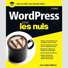 Wordpress pour les nuls