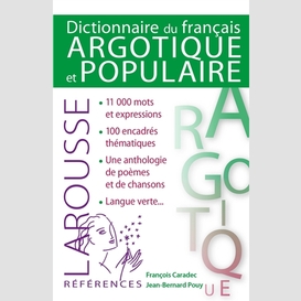 Dictionnaire de francais argotique