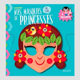 Mes masques de princesses a decorer