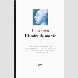 Casanova histoire de ma vie tome2