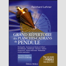 Grand repertoire planches-cadrans pendul