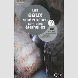 Eaux souterraines sont-elles eternelles