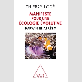 Manifeste pour une écologie évolutive