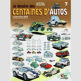 Je dessine des centaines d'autos