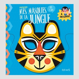 Mes masques de la jungle a decorer