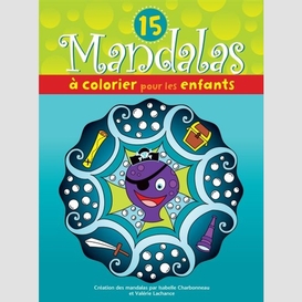 15 mandalas a colorier enfants (pieuvre)
