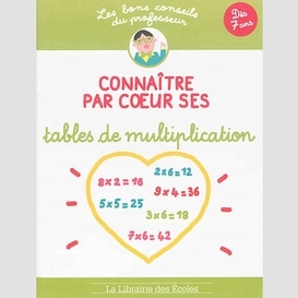 Connaitre par coeur ses tables de multip