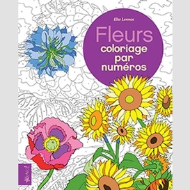 Fleurs - coloriage par numeros