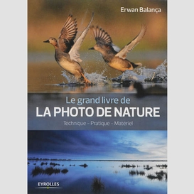Grand livre de la photo de nature