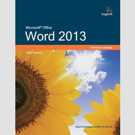 Word 2013 fonction de base