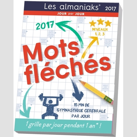 Almaniaks mots fleches 2017 Pratique Librairies Boyer