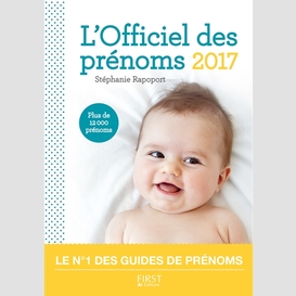 Officiel des prenoms 2017 (l')