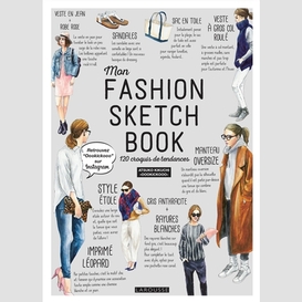 Mon fashion sketch book