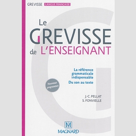 Grevisse de l'enseignant