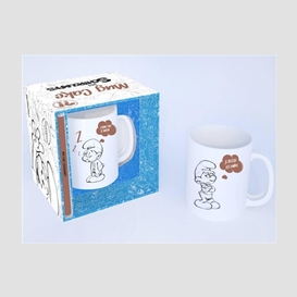 Coffret mugcake schtroumpf