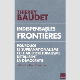 Indispensable frontieres