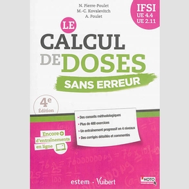 Calcul de doses sans erreur (le)