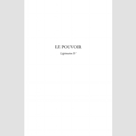 Le pouvoir