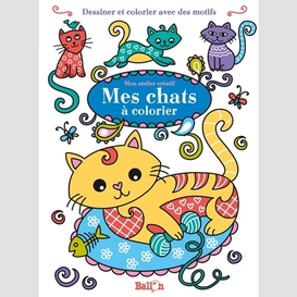 Mes chats a colorier