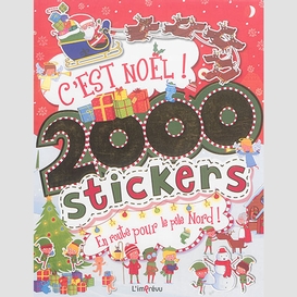 C'est noel 2000 stickers