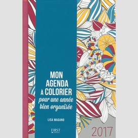 Mon agenda a colorier - 2017